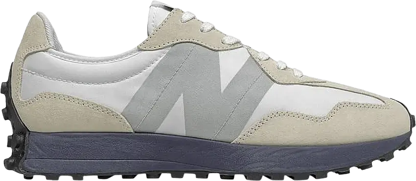  New Balance 327 White Navy