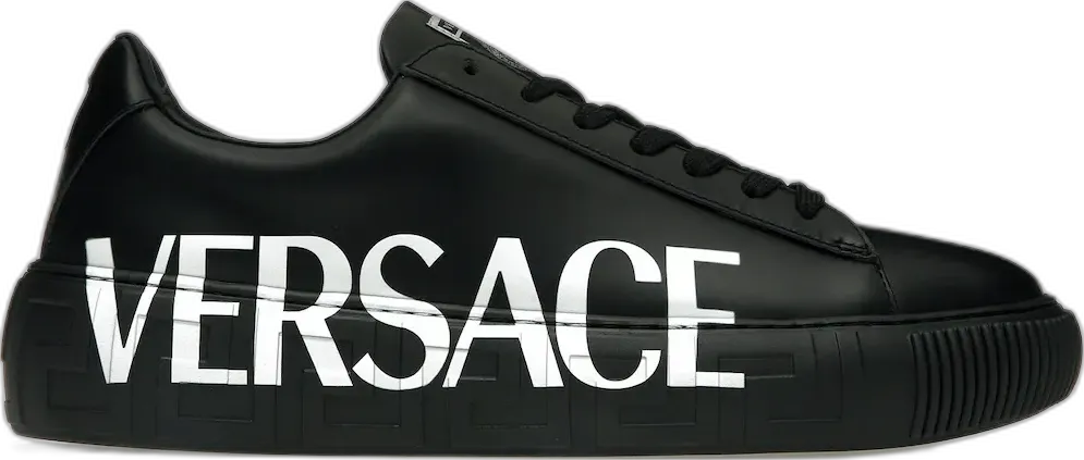  Versace Medusa Greca Low Black Black White