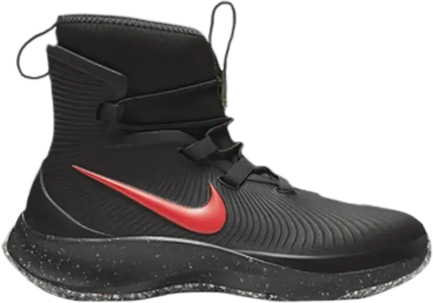  Nike Binzie Boot PS &#039;Black Bright Crimson Speckled&#039;