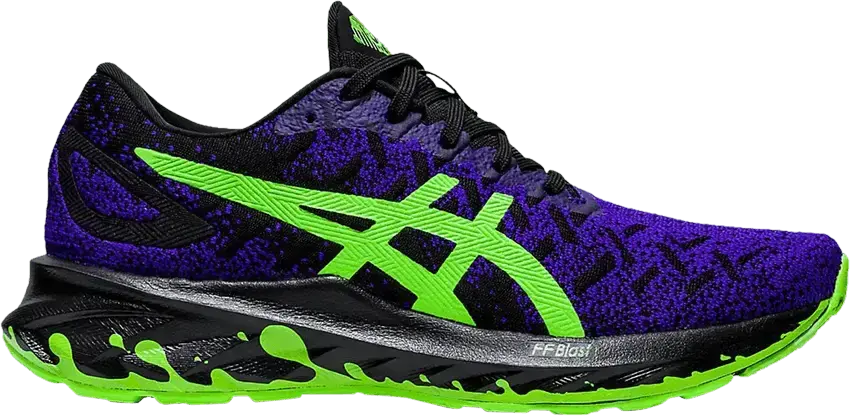  Asics Wmns DynaBlast &#039;Black Green Gecko&#039;