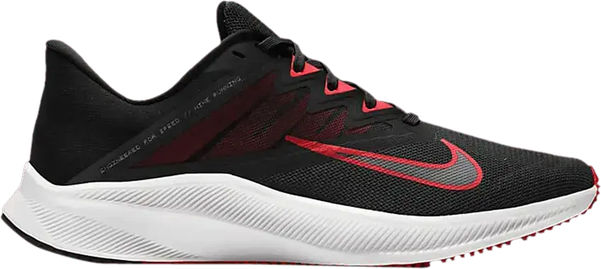  Nike Quest 3 &#039;Black University Red&#039;