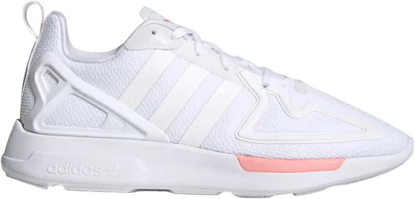  Adidas Wmns ZX 2K Flux &#039;White Glow Pink&#039;