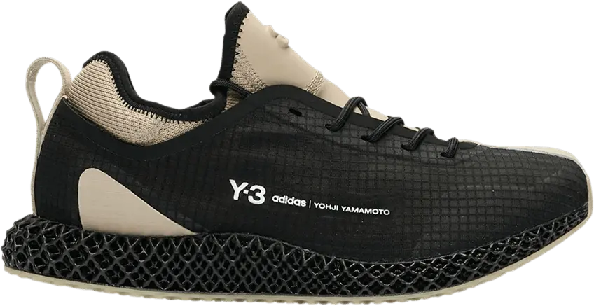  Adidas adidas Y-3 Runner 4D IO Black Trace Khaki
