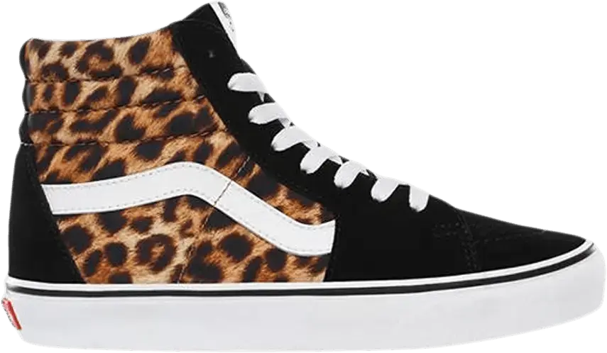  Vans Sk8-Hi Leopard Black White