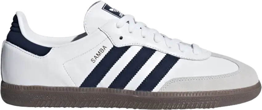  Adidas adidas Samba OG Cloud White Collegiate Navy