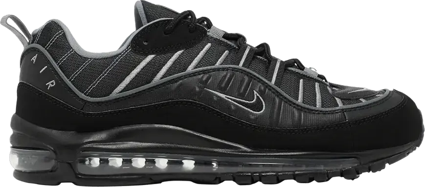  Nike Air Max 98 Black Smoke Grey