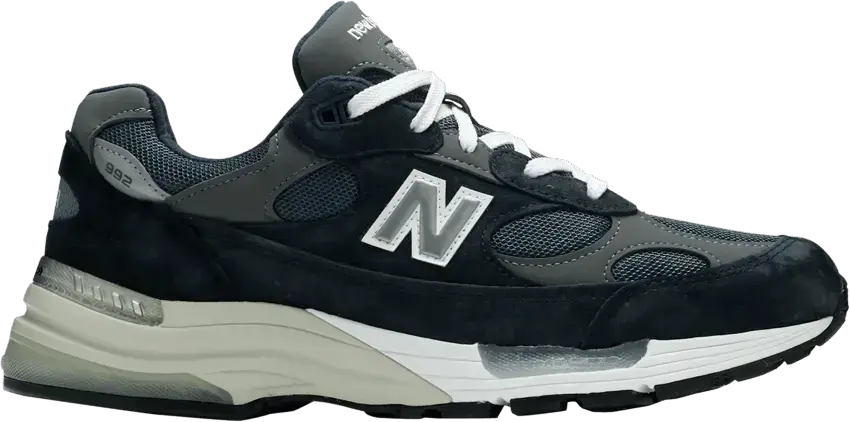  New Balance 992 Navy Grey