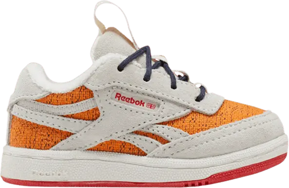  Reebok The Animals Observatory x Club C Revenge Toddler &#039;White Bright Orange&#039;