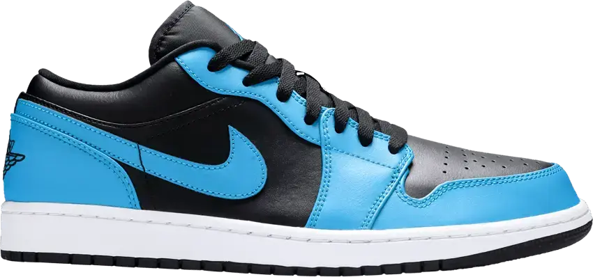  Jordan 1 Low Laser Blue Black