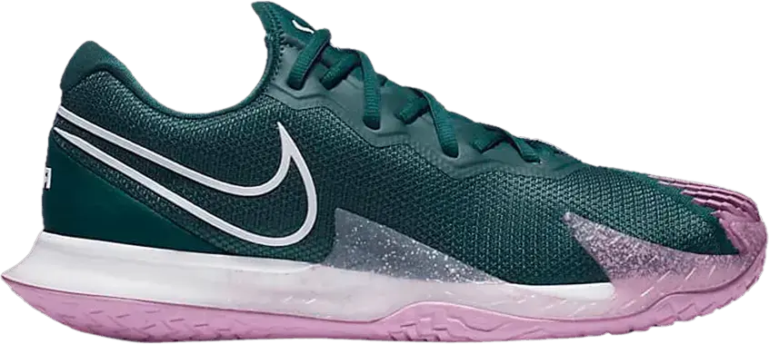  Nike Court Air Zoom Vapor Cage 4 &#039;Dark Teal Pink&#039;