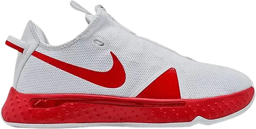  Nike PG 4 Team White Red