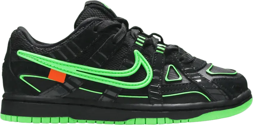  Nike Air Rubber Dunk Off-White Green Strike (PS)
