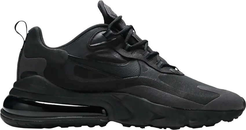  Nike Air Max 270 React Black Oil Grey (Women&#039;s)