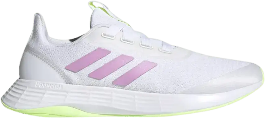  Adidas adidas QT Racer Sport White Clear Lilac (Women&#039;s)