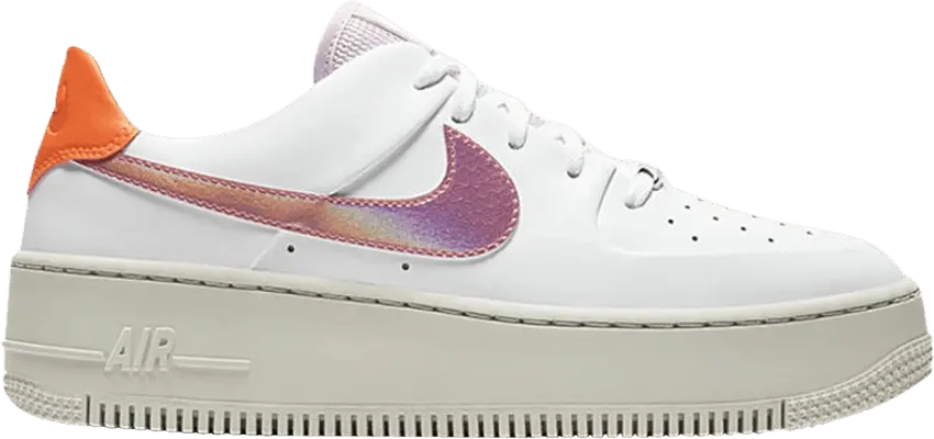  Nike Air Force 1 Sage Low White Digital Pink Pink Foam (Women&#039;s)