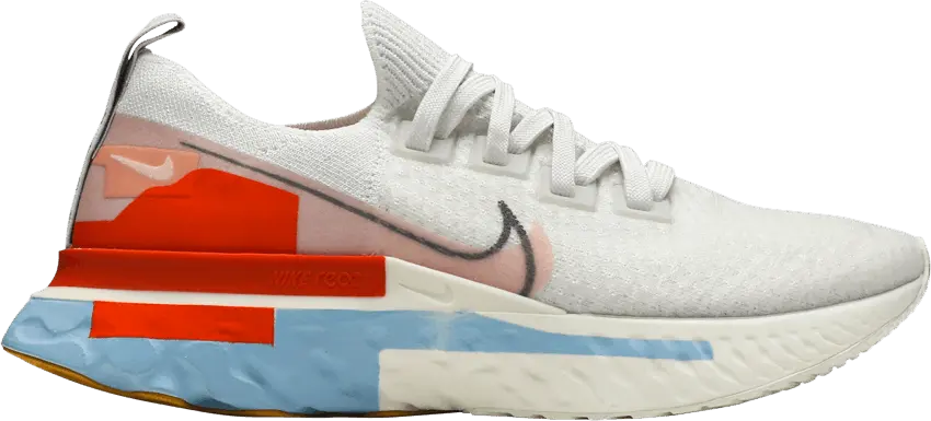  Nike React Infinity Run Flyknit Psychic Blue Coral (W)