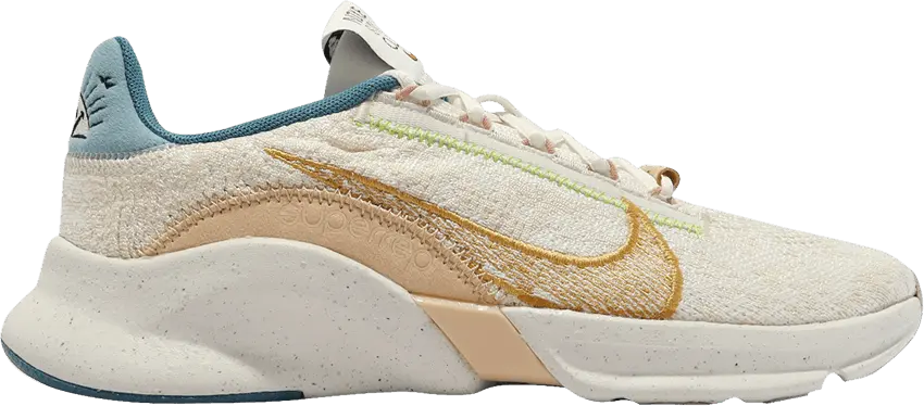  Nike SuperRep Go 3 Flyknit Next Nature Sail Gold (Women&#039;s)