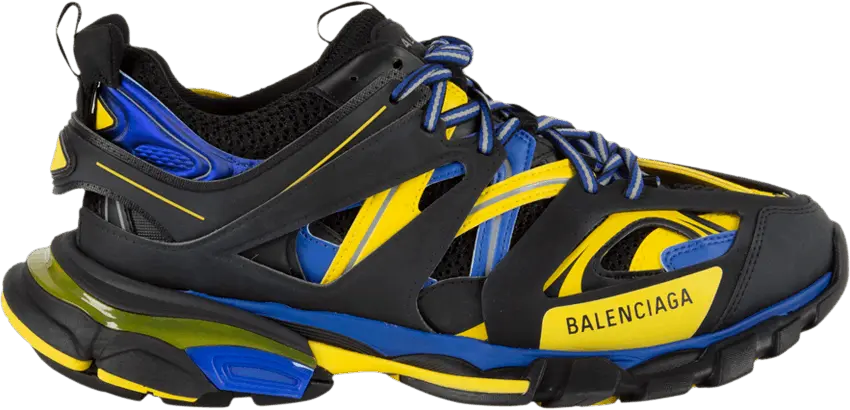  Balenciaga Track Trainer Black Yellow