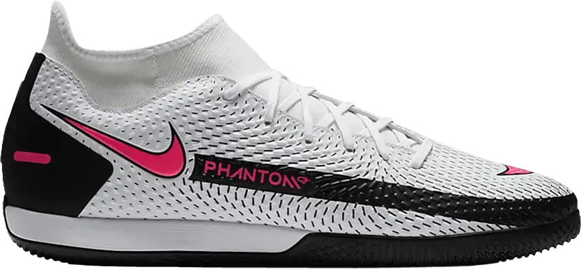  Nike Phantom GT Academy DF IC White Black Pink Blast