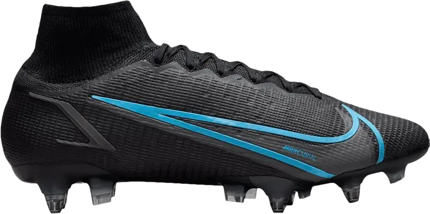  Nike Mercurial Superfly 8 Elite SG-Pro AC Black Pack