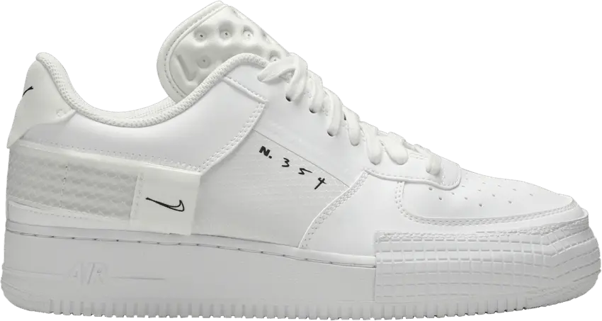  Nike Air Force 1 Low Type Triple White