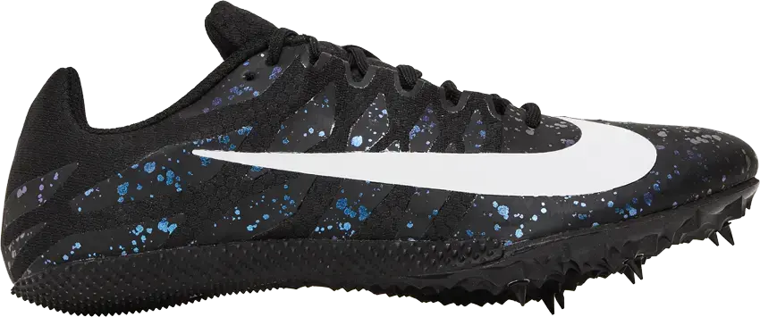  Nike Zoom Rival S 9 Black Indigo Fog Speckle