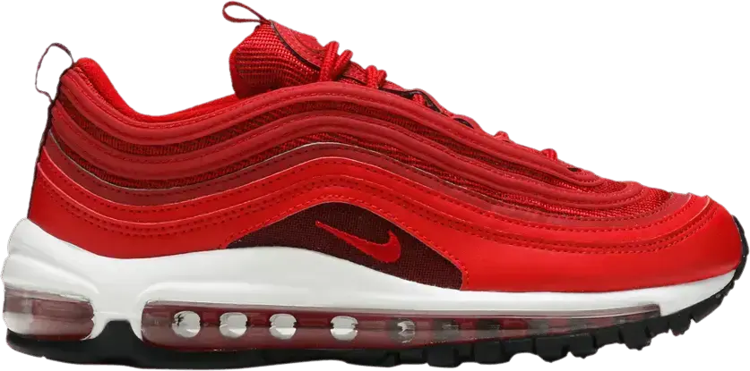  Nike Air Max 97 University Red White (Women&#039;s)