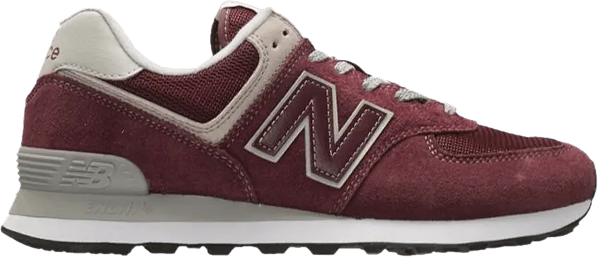  New Balance 574 Burgundy