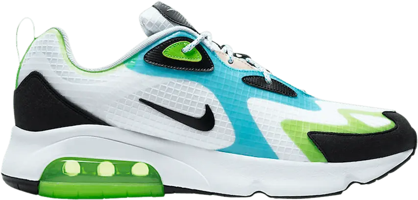  Nike Air Max 200 SE Black Electric Green