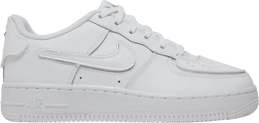 Nike Air Force 1 Low 1/1 White (GS)