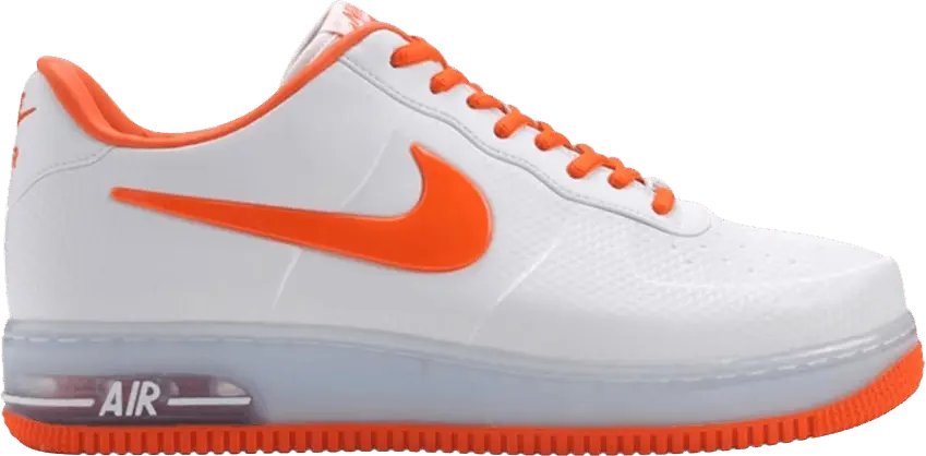  Nike Air Force 1 Foamposite Pro Low White Safety Orange