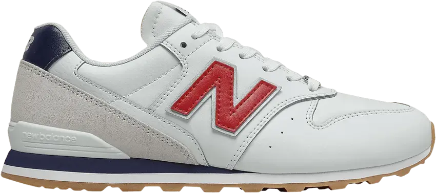  New Balance Wmns 996 2E Wide &#039;White Red Navy&#039;