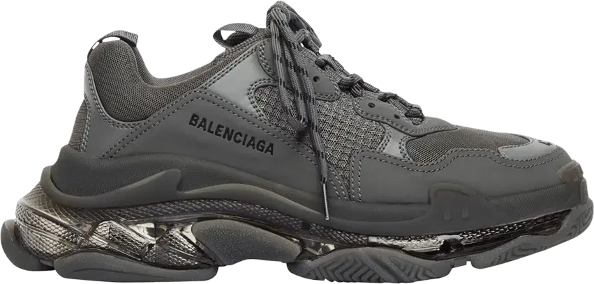  Balenciaga Triple S Sneaker &#039;Clear Sole - Dark Grey&#039;