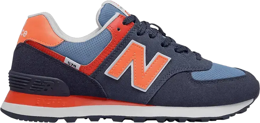  New Balance Wmns 574 Wide &#039;Eclipse Citrus Punch&#039;