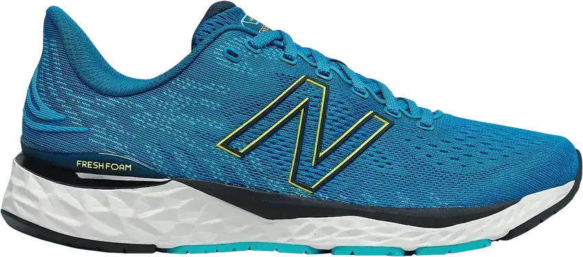  New Balance Fresh Foam 880v11 2E Wide &#039;Wave Blue&#039;