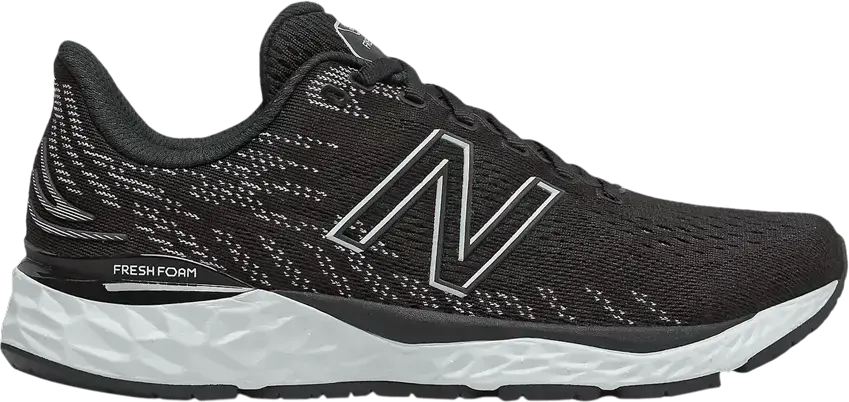  New Balance Wmns Fresh Foam 880v11 2E Wide &#039;Black Star Glow&#039;