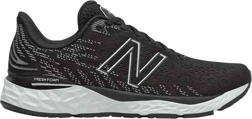  New Balance Wmns Fresh Foam 880v11 2A Wide &#039;Black Star Glow&#039;