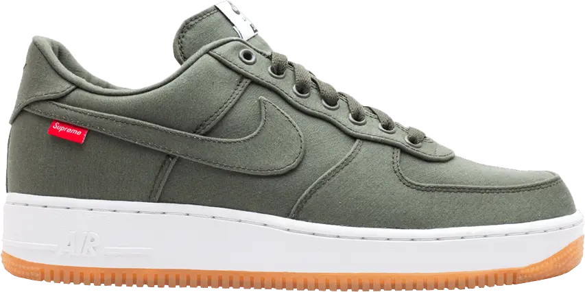  Nike Air Force 1 Low Supreme  Olive
