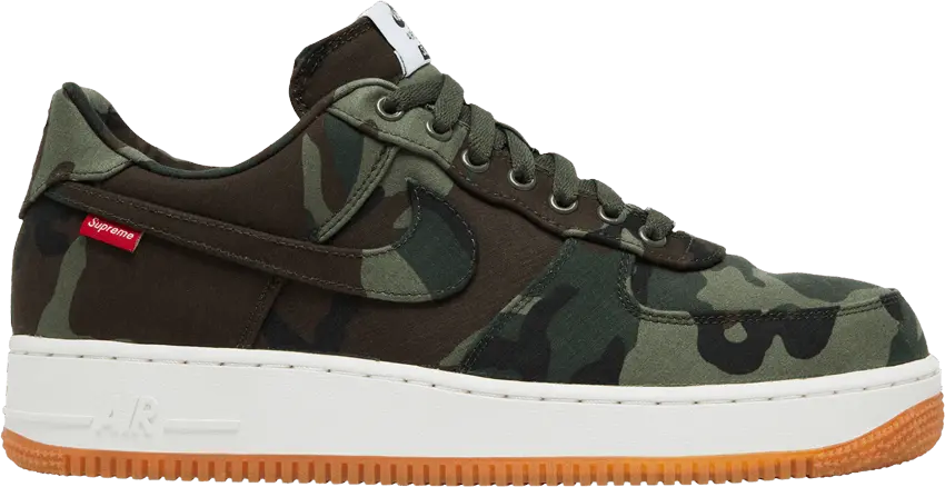  Nike Air Force 1 Low Supreme Camouflage