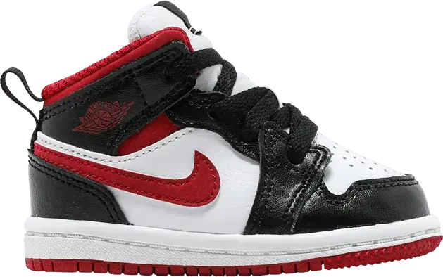  Jordan 1 Mid Gym Red Black White (TD)