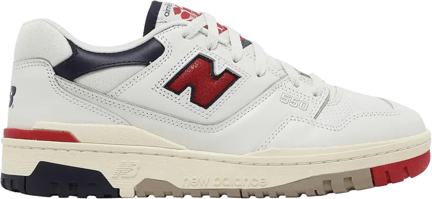  New Balance 550 Aime Leon Dore White Navy Red