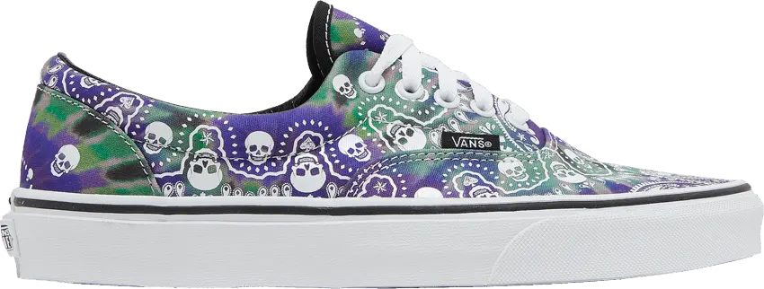  Vans Era Bandana Tie Dye Purple Green