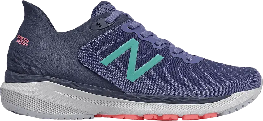  New Balance Wmns Fresh Foam 860v11 2E Wide &#039;Natural Indigo&#039;