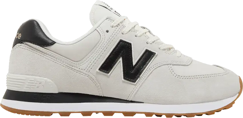  New Balance 574 Sea Salt Black