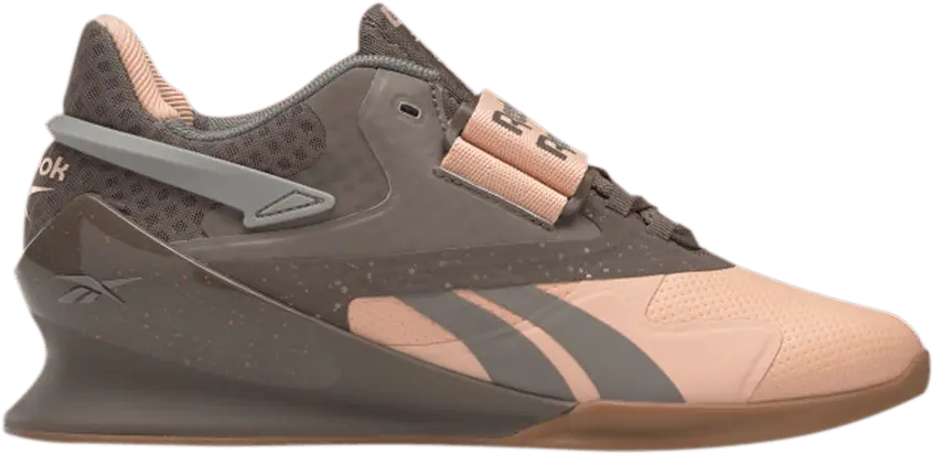  Reebok Legacy Lifter 2 Aura Orange Boulder Grey (Women&#039;s)