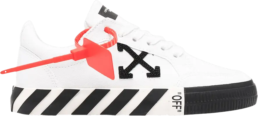  Off-White Wmns Vulc Sneaker &#039;White Black&#039;