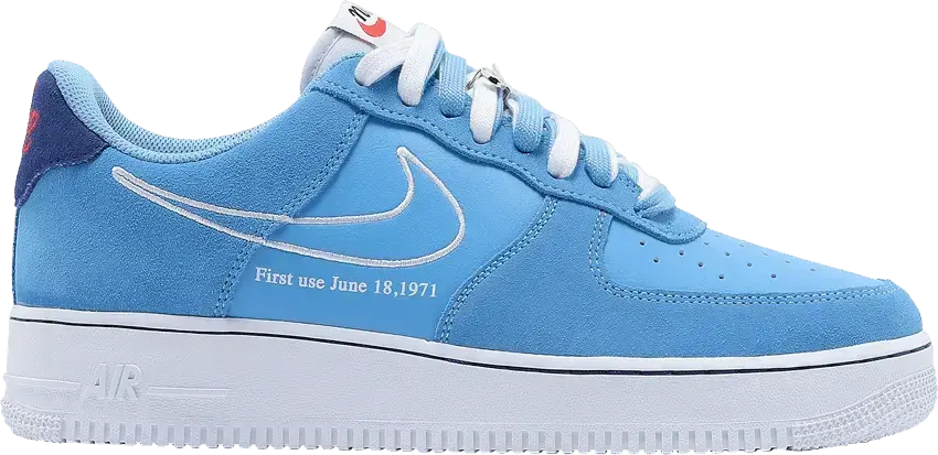  Nike Air Force 1 Low First Use University Blue