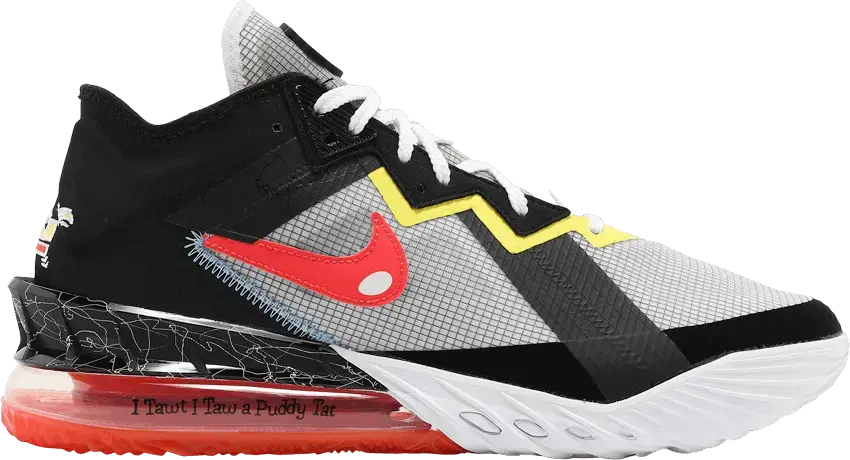  Nike Space Jam x LeBron 18 Low &#039;Sylvester x Tweety&#039;