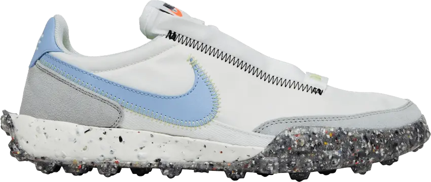  Nike Waffle Racer Crater Summit White Aluminum (Women&#039;s)