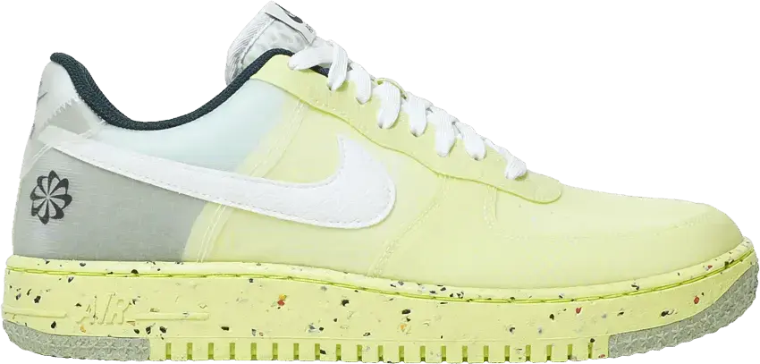  Nike Air Force 1 Low Crater Light Lemon Twist